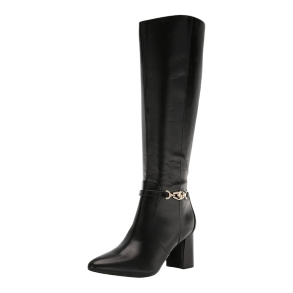 Bandolino Women's Brenda Knee High Boot faux-leather size 6.5M - Picture 1 of 8